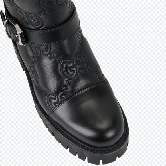 Gucci GG Matelassé Lug Sole boot - Picture 2 of 4